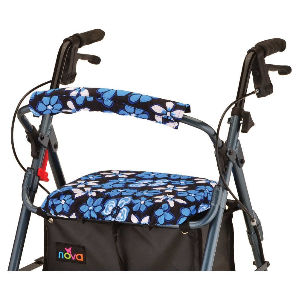 Nova Seat & Back Walker Cover Aloha Blue