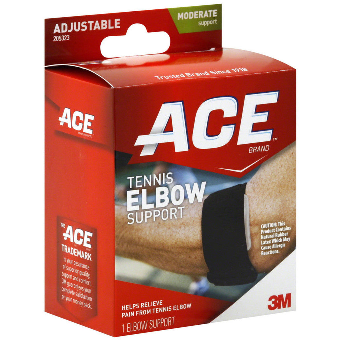 ACE Tennis Elbow Support, Adjustable, Moderate Support