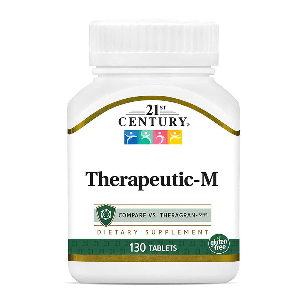 21st Century Therapeutic M, High Potency Multivitamin & Multimineral Supplement, 130 Tablets