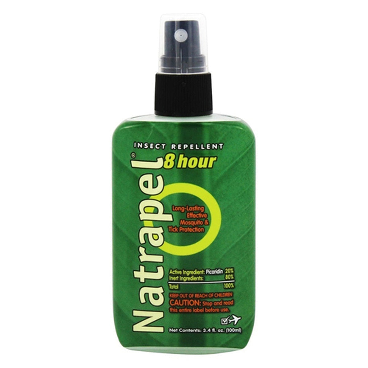 Natrapel Eight Hour Insect Repellent Pump, 3.4 Oz