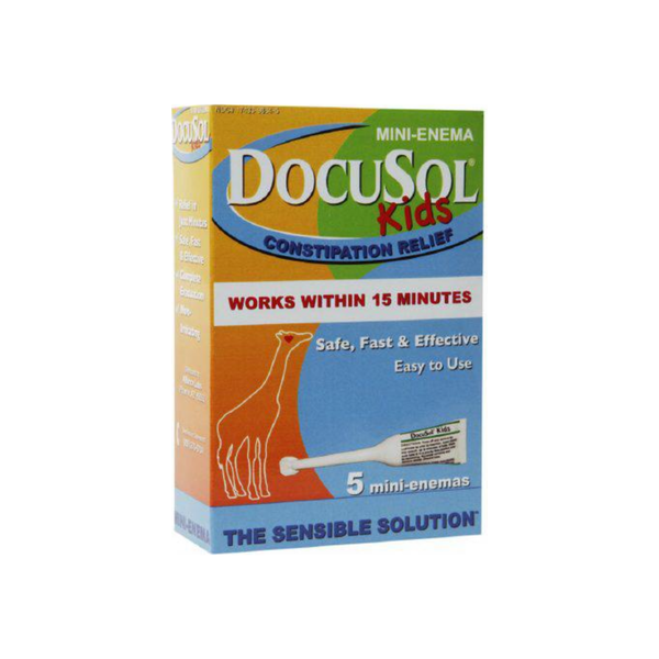 DocuSol Kids Constipation Relief - Mini Enema