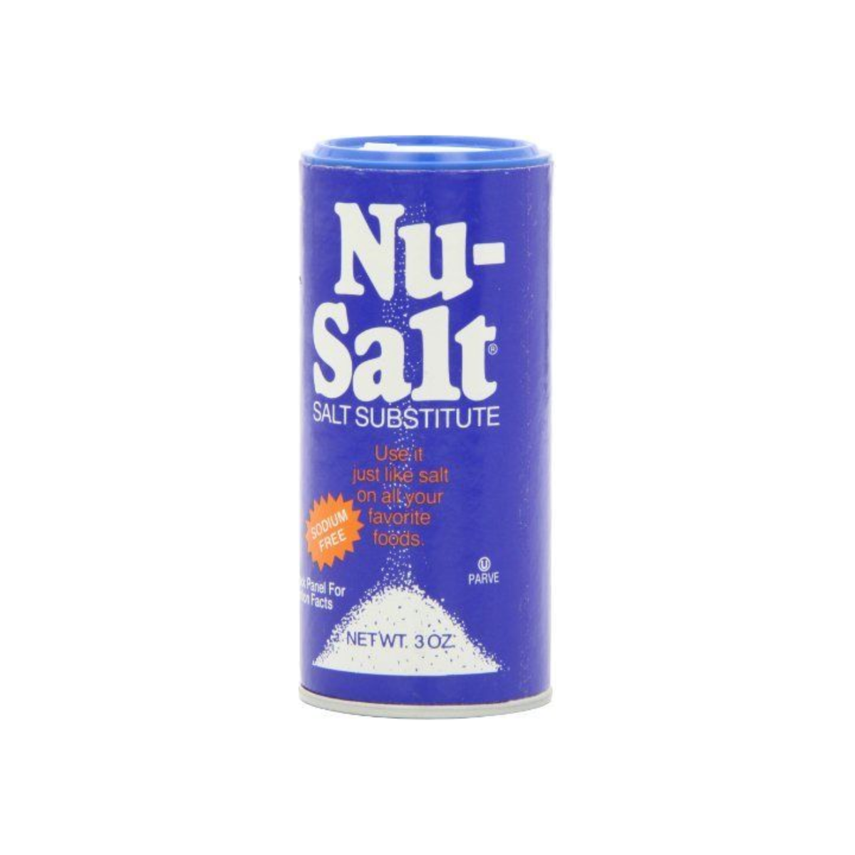 Nu-Salt Substitute Shaker, 3 Oz