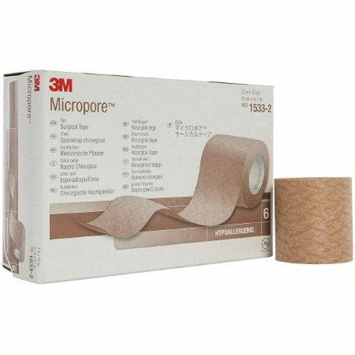 Micropore Tape Tan  6 3M