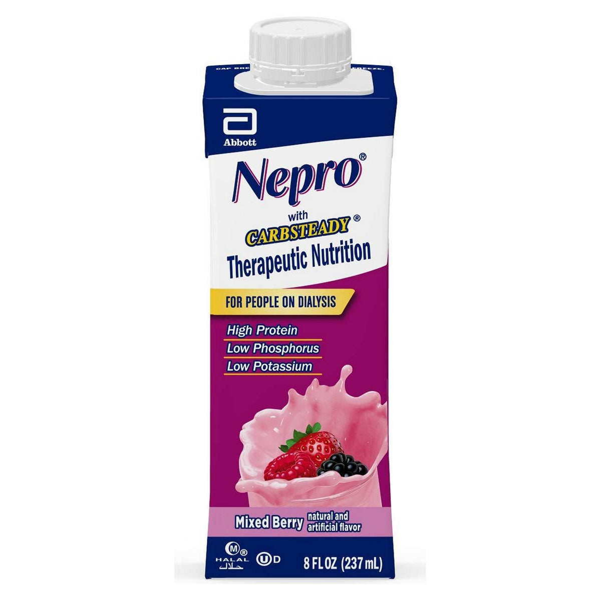 Nepro® HP Nutritional Shake – Mixed Berry Flavor – 8 oz