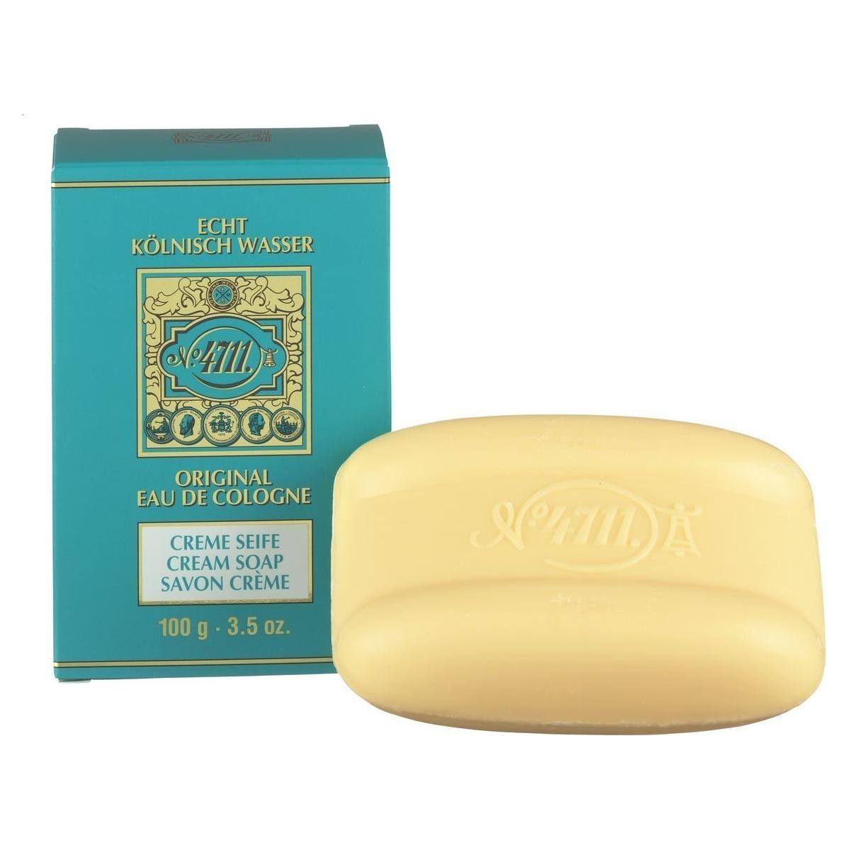 Muelhens 4711 Original Eau De Cologne Cream Soap 3.4 Oz