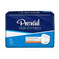 First Quality Male Adult Absorbent Underwear Prevail Per-Fit Men Pull On With Tear Away Seams Large Disposable M, Count Of 18