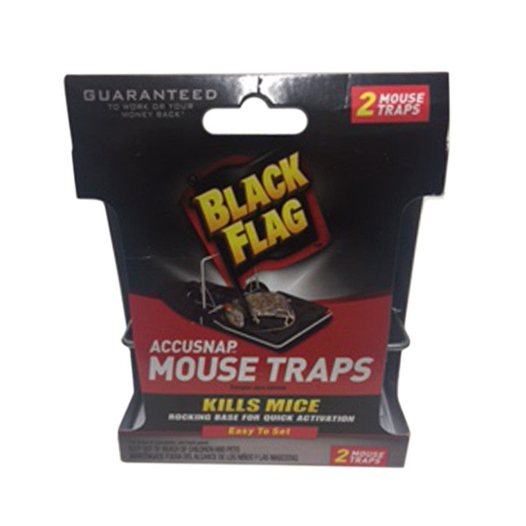 Black Flag Accusnap11050 Rat Mouse Snap Traps