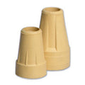 Carex Standard 3/4" To 7/8" Crutch Tips, Tan