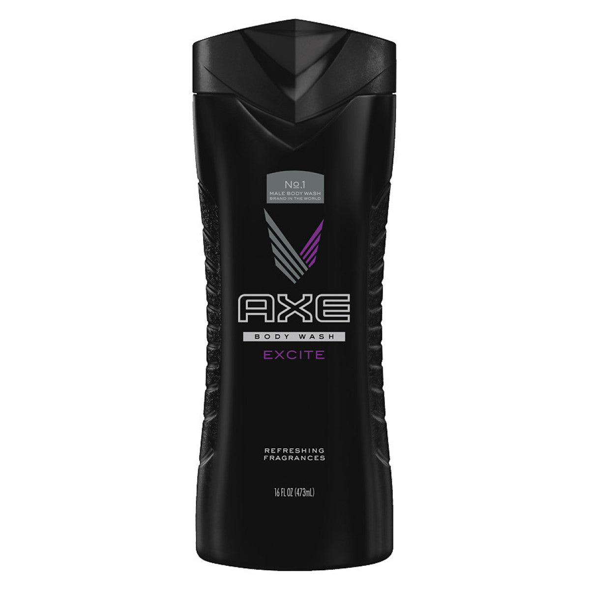 AXE Body Wash, 12H, Refreshing Scent, Excite, Crisp Coconut & Black Pepper - 16 Ounce