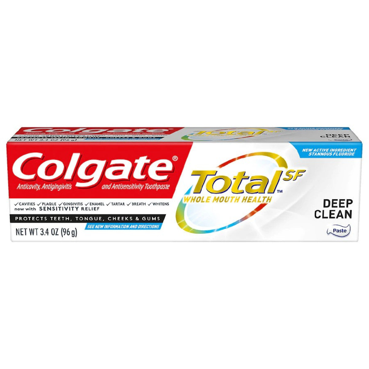 Colgate Total Toothpaste, Deep Clean - Paste