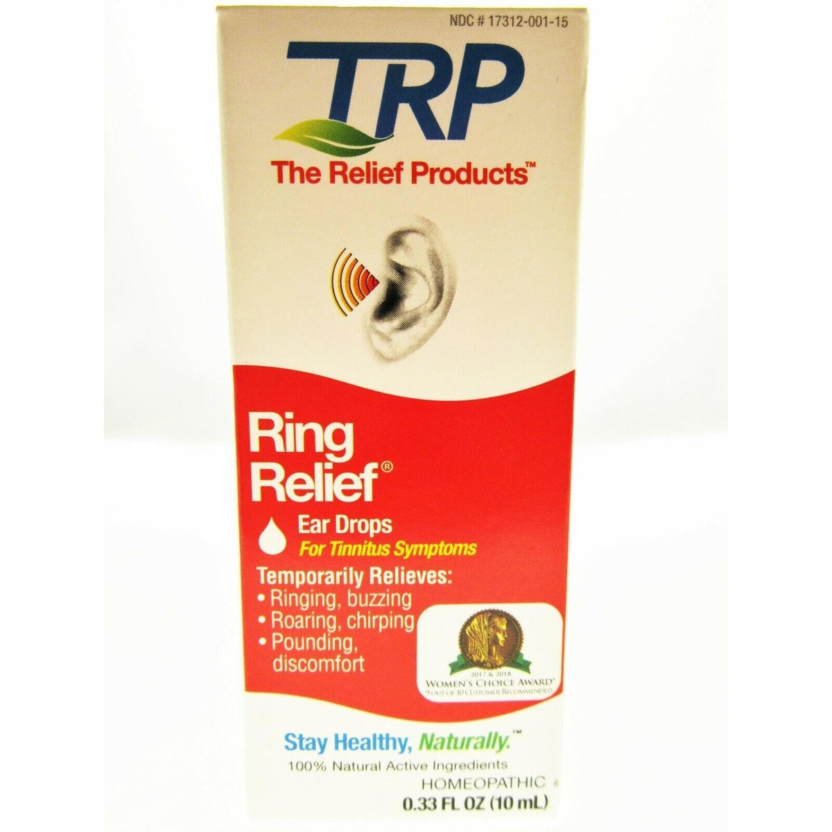 TRP Ear Drops Ring Relief Homeopathic Medicine
