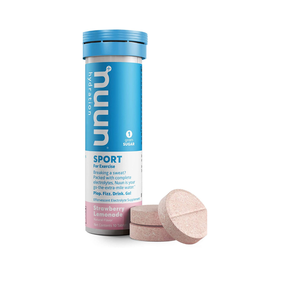 Nuun Sport: Strawberry Lemonade – Effervescent Electrolyte Tablets