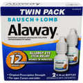 Alaway Bausch & Lomb Itch Relief Eye Drops - 2 X 10 Ml