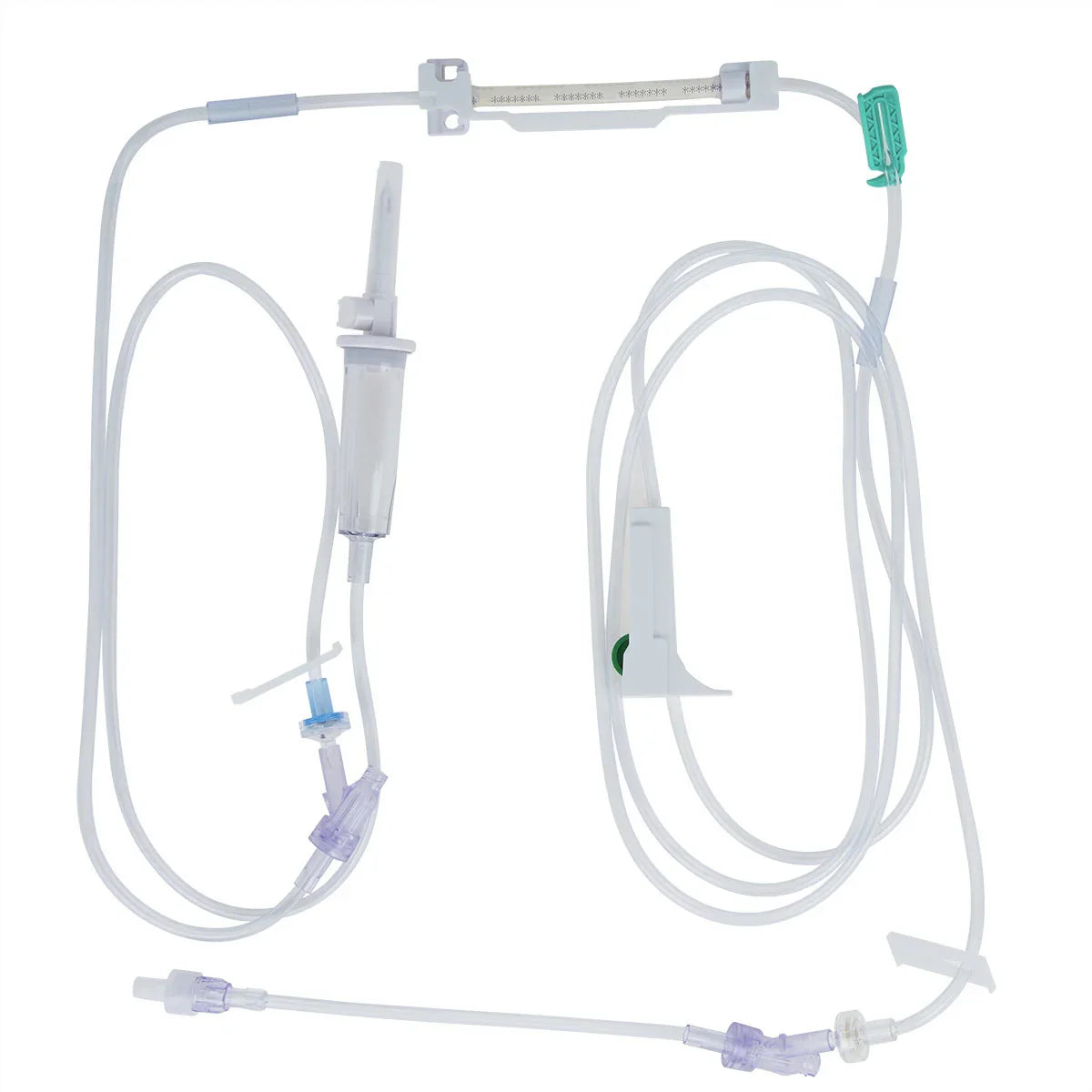 Universal Pump IV Administration Set with CARESITE Needle-Free Connector, Case of 24