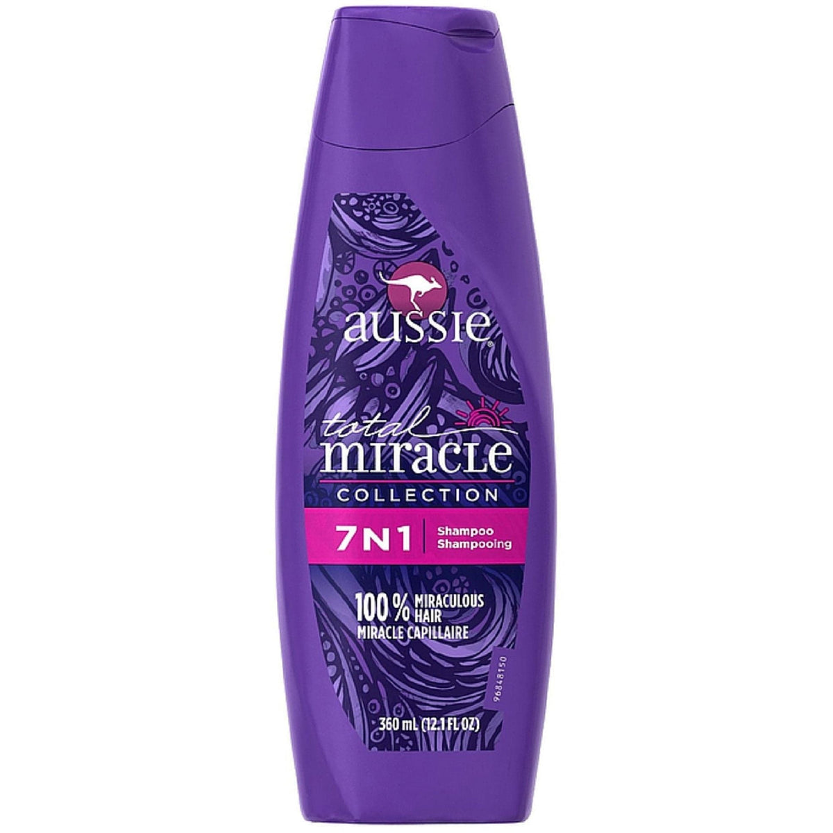 Aussie Total Miracle Shampoo with Apricot & Australian Macadamia Oil, 12.1 fl oz