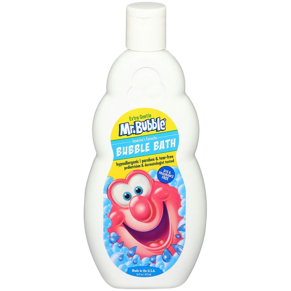 Mr. Bubble® Extra Gentle Bubble Bath – Sensitive Skin Formula (16 fl oz)