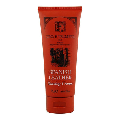 Geo. F. Trumper Spanish Leather Soft Shaving Cream Bowl/Tube