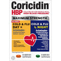 Coricidin HBP Maximum Strength Day/Night Cold & Flu 24 Liquid Gels