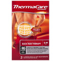 ThermaCare Advanced Back Pain Therapy S-M Heatwraps 2 Ct Box