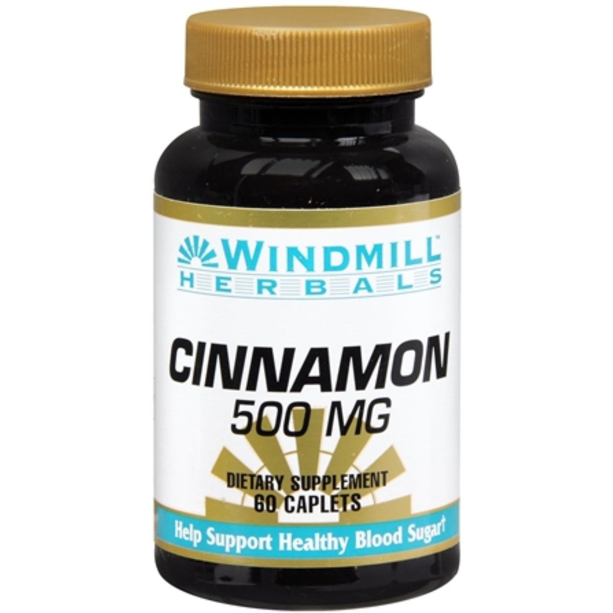 Windmill Cinnamon 500 mg Dietary Supplement Caplets - 60 Count