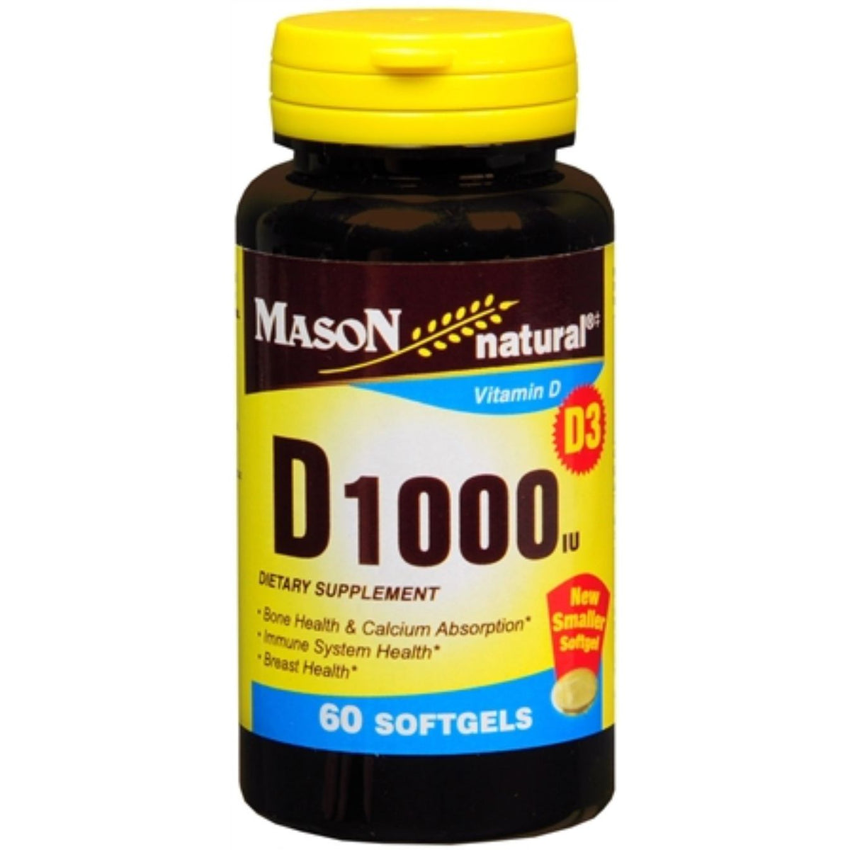 Mason Natural® Vitamin D3 1000 IU (25 mcg)