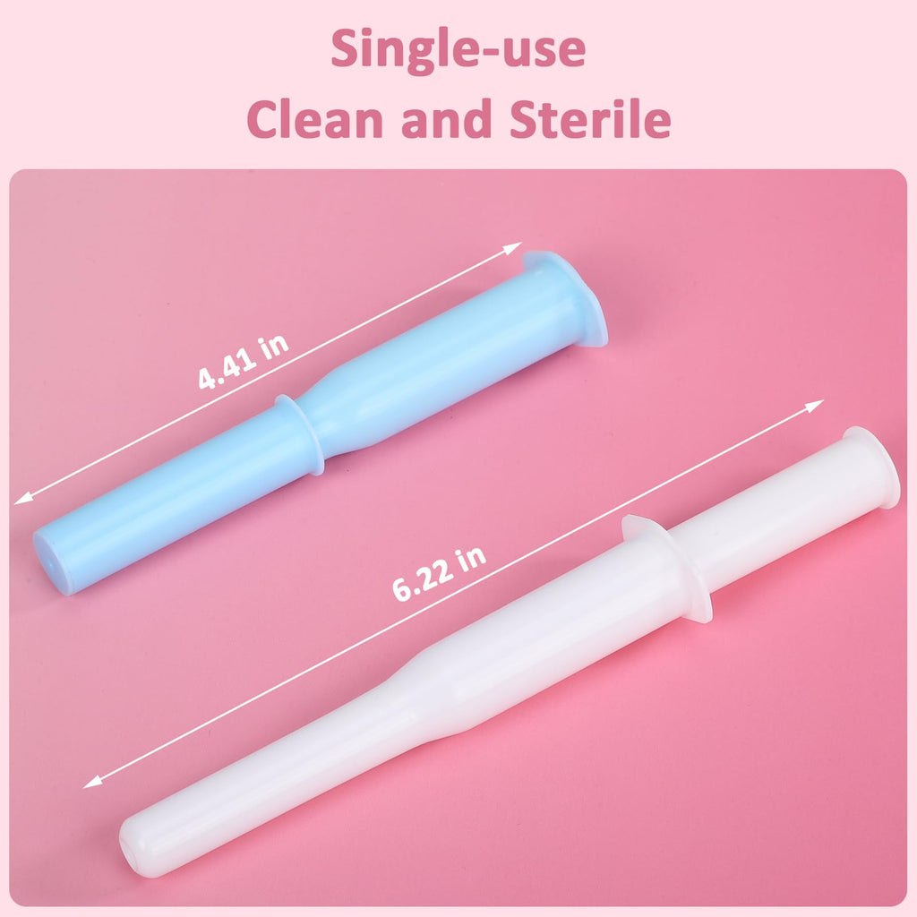 SISUYUEE 3g Disposable Vaginal Cream Applicators, Universal Empty Round Tube