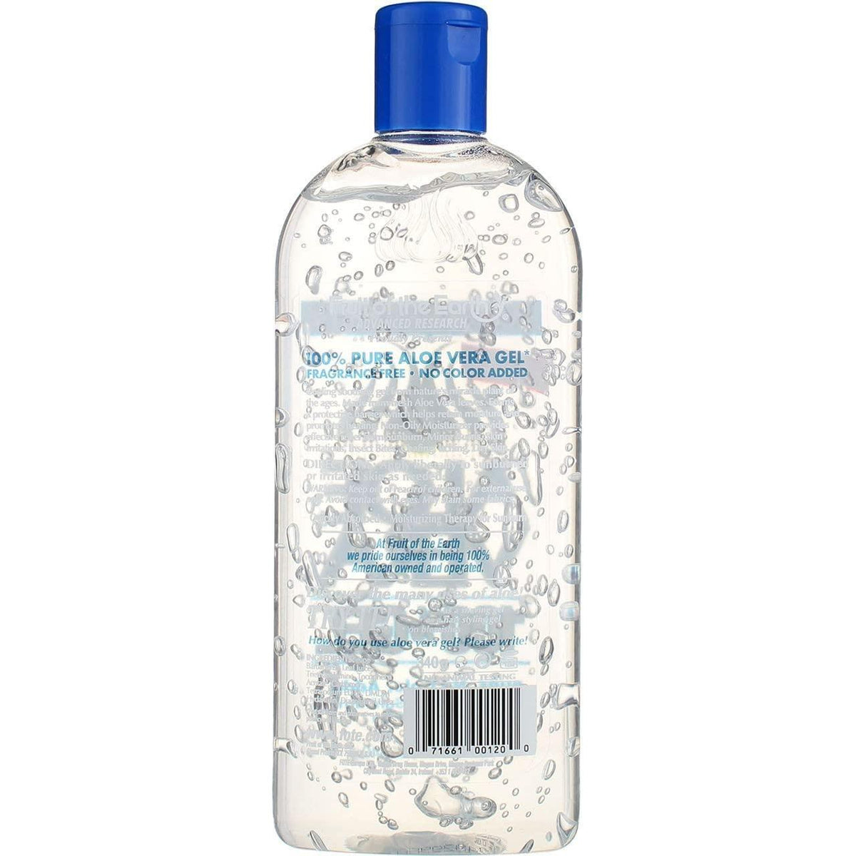 Fruit Of The Earth Aloe Vera Moisturizing Gel Unscented 12 Oz