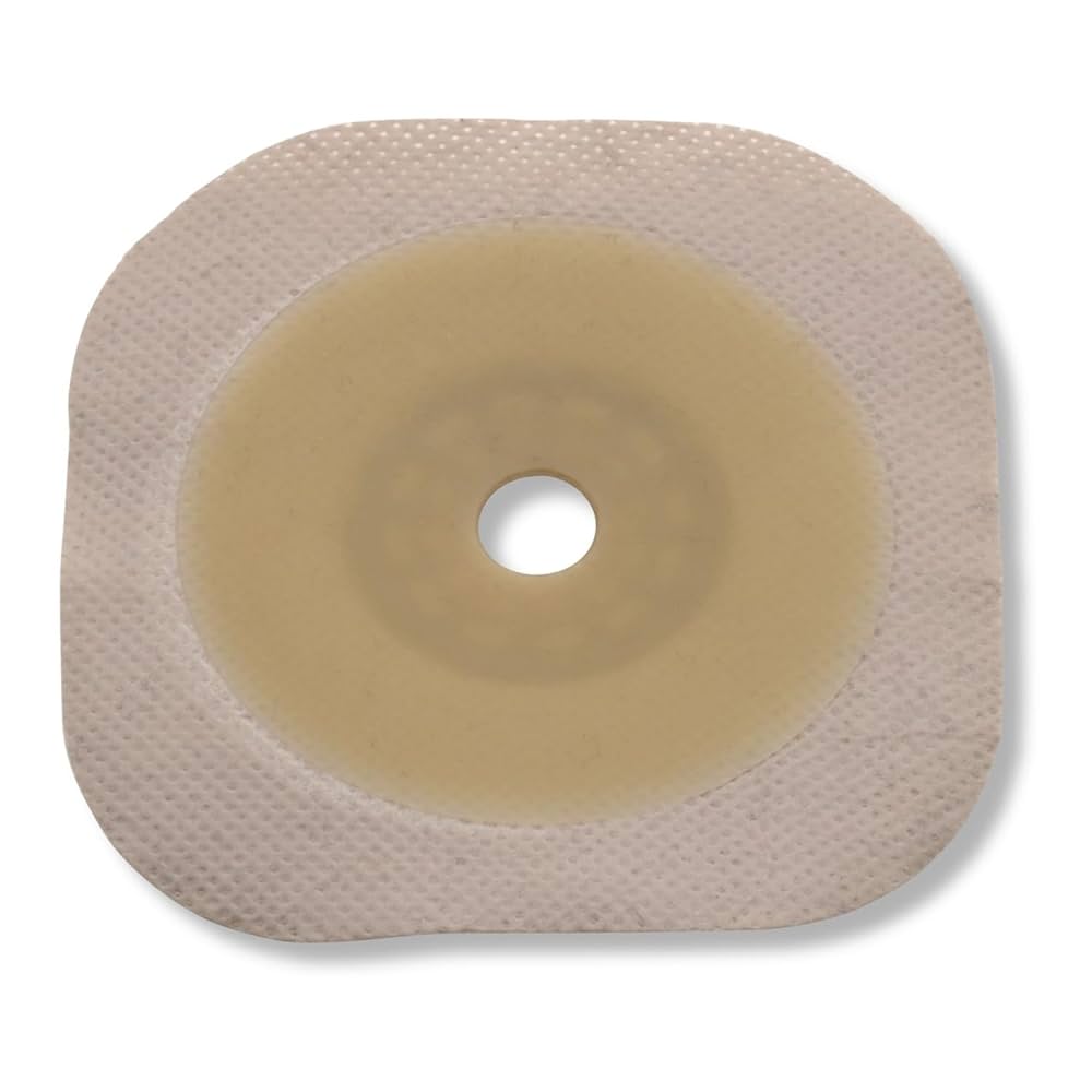 Hollister 14603 New Image Flat Flextend Skin Barrier, 5 Pack, Cut-to-Fit up to 1-3/4” – 2-1/4” Flange, Ostomy Skin Barrier, Ostomy Supplies