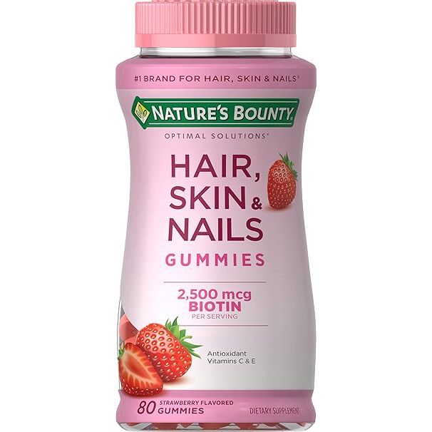 Leader™ hair, skin, nails gummy 80 ea (compare to nature's bounty)