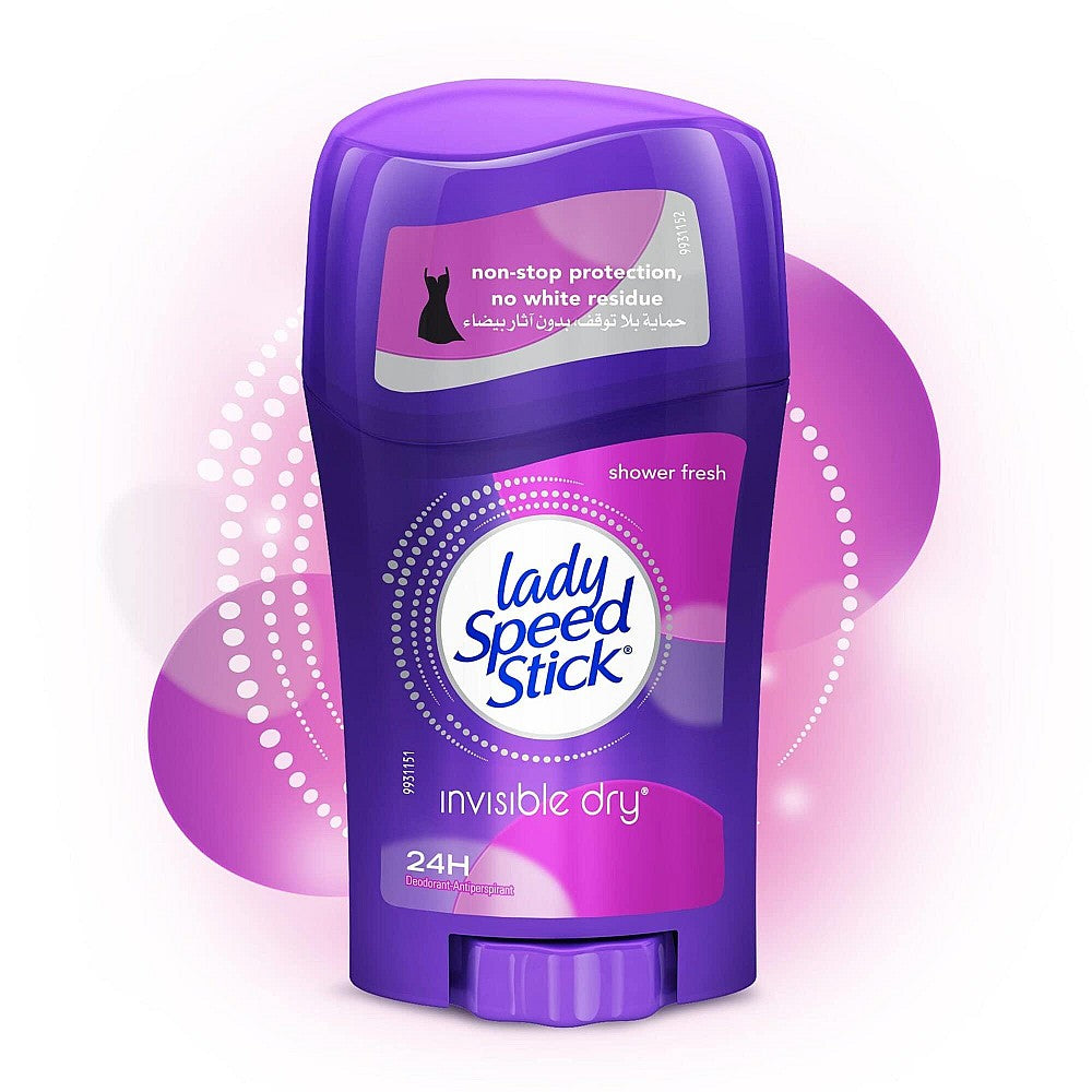 Lady Speed Stick® Invisible Dry® Shower Fresh Deodorant, 1.4 oz