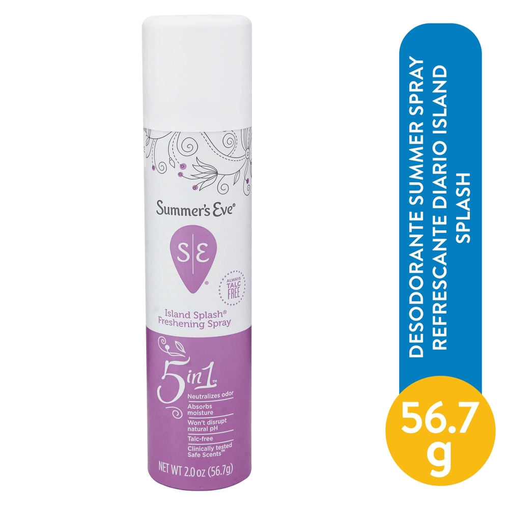 Summer's Eve Feminine Deodorant Spray In Island Splash