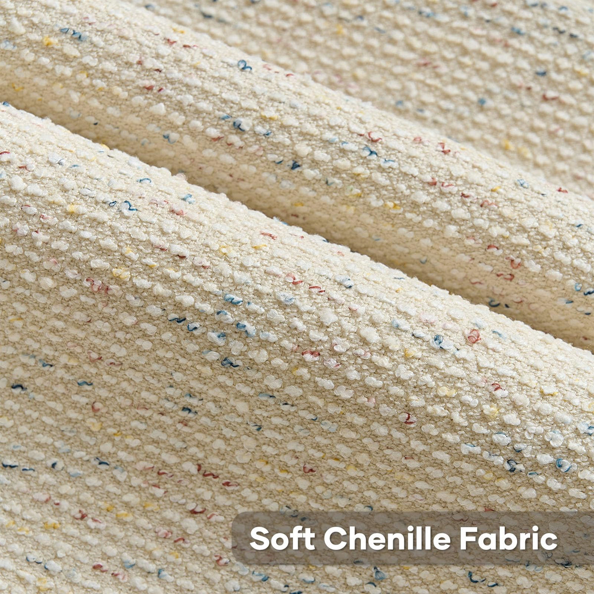 [Like New] FUTEI Chenille Throw Pillow Covers, Pack of 2