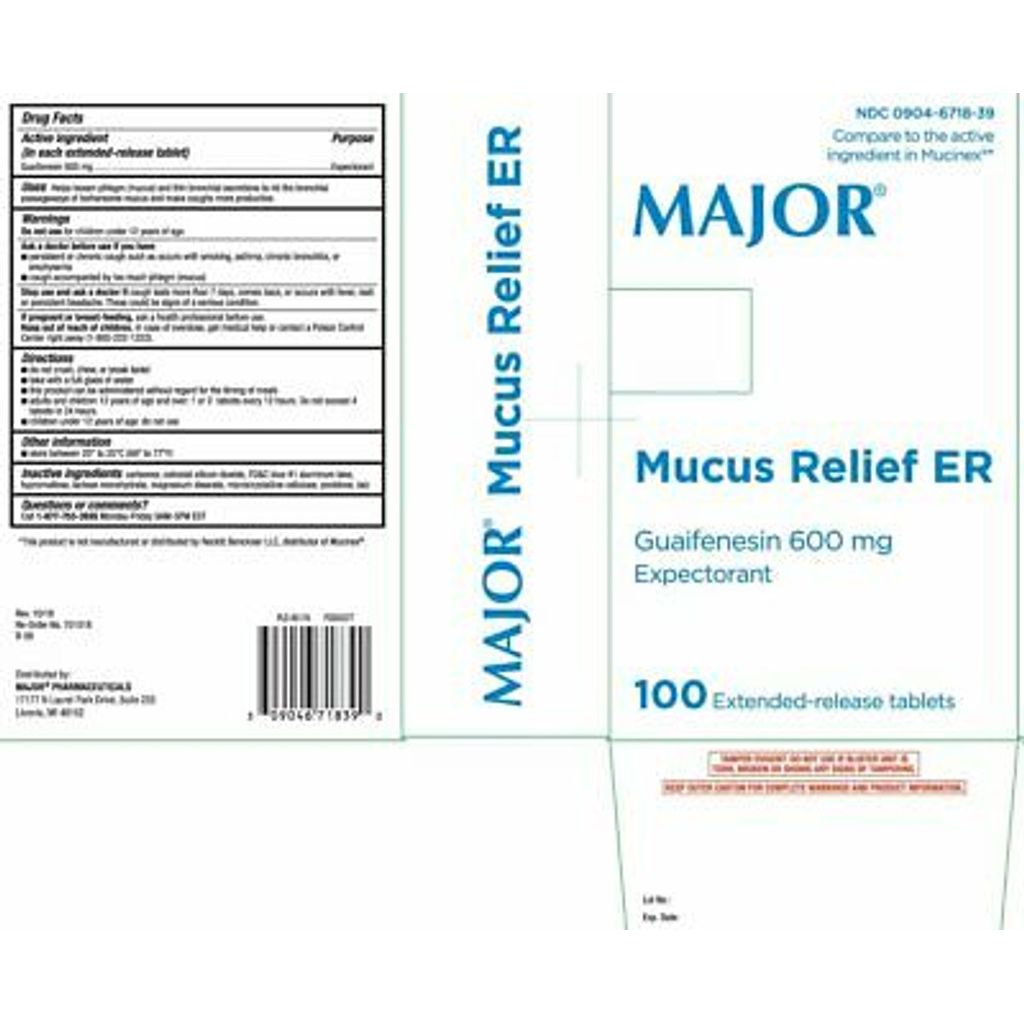 Mucus Relief Tb  600 Mg 50x20 Ud Er