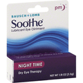 Soothe Bausch & Lomb Lubricant Eye Ointment, Night Time,1/8 Oz