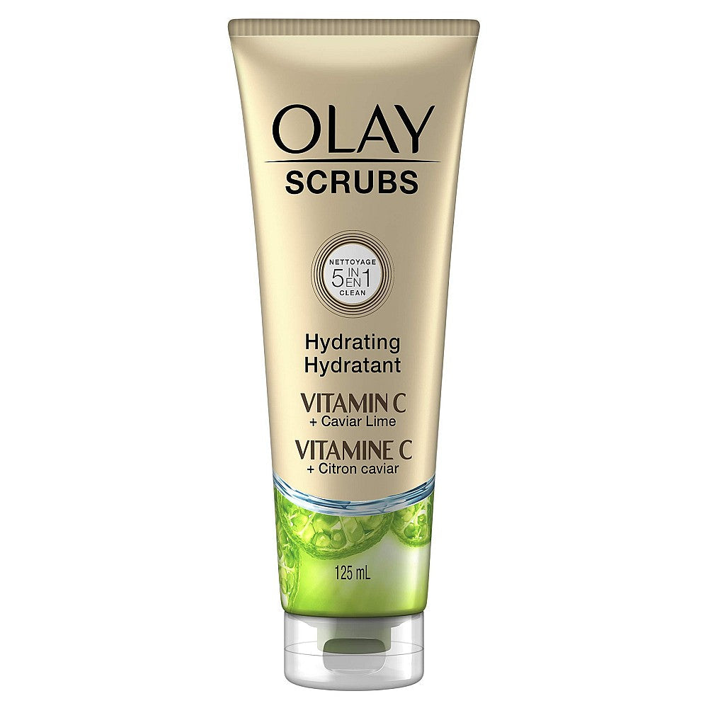 Olay Hydrating Vitamin C + Caviar Lime Scrubs 125 Ml