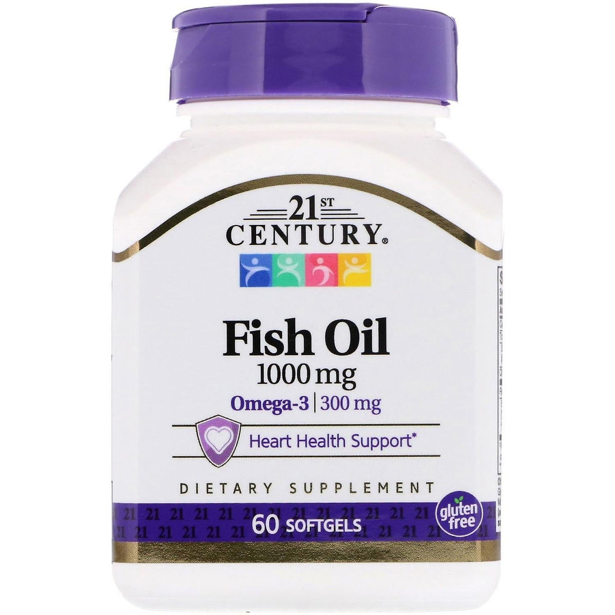 21st Century Fish Oil 1000 Mg  Softgels 60Ct
