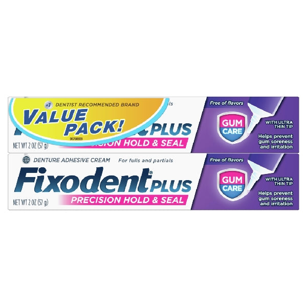 Fixodent® Plus Gum Care Denture Adhesive Cream, 2 oz