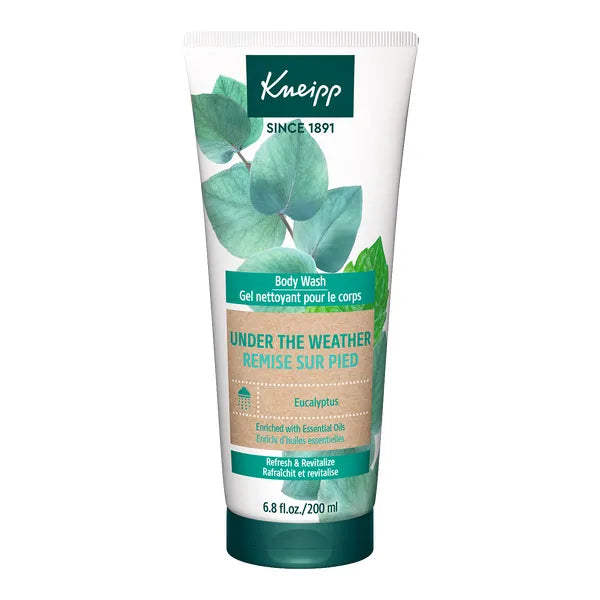 Kneipp Mint & Eucalyptus Shower Foam - Refreshing 6.81 oz