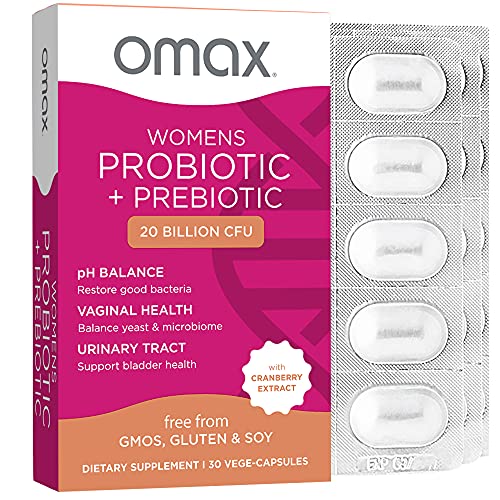 Omax3® Women’s Pre + Probiotic Balance Complex with Cranberry