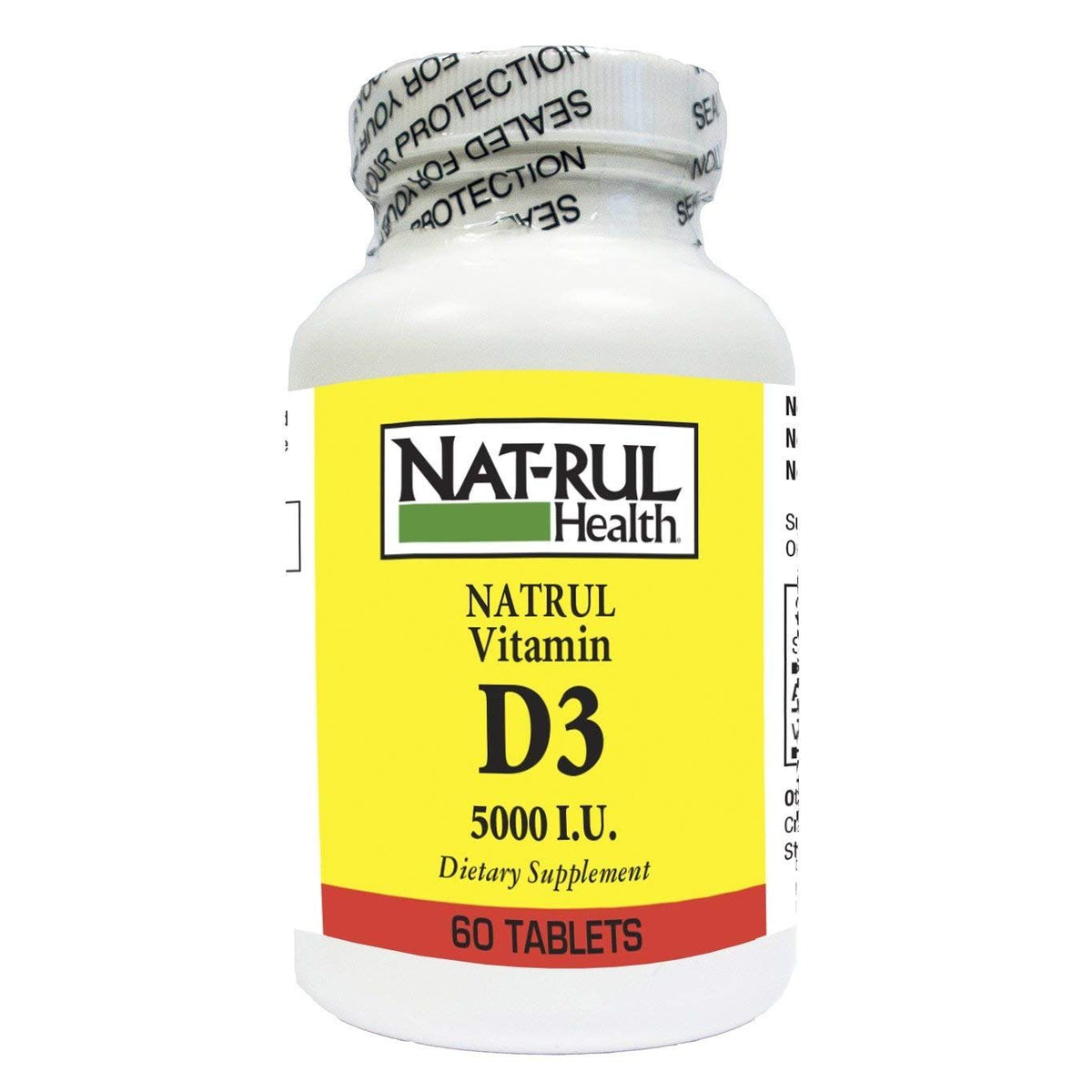 Natrul Health Vitamin D 5000 I.U Tablets