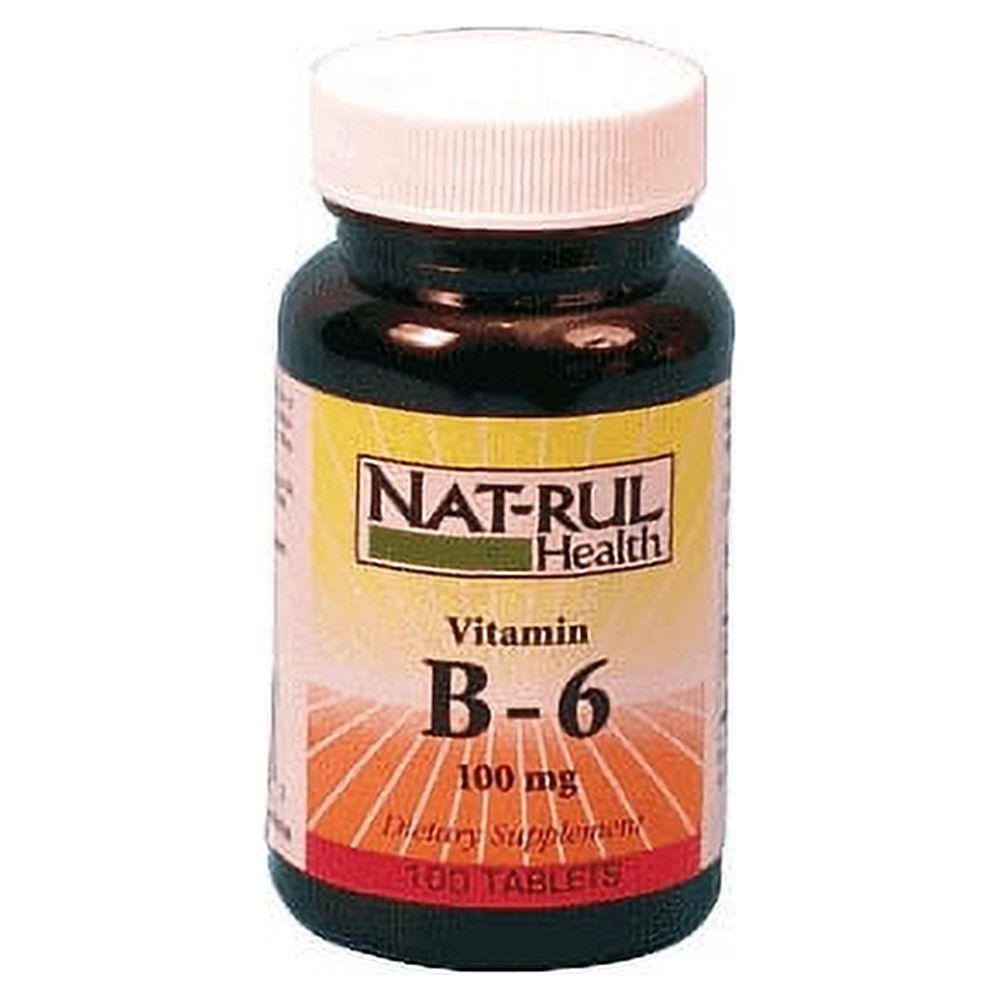 Natrul Health Vitamin B-6 100 Mg Tablets