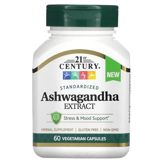 21st Century Ashwagandha 500Mg Caplets  60 Ct