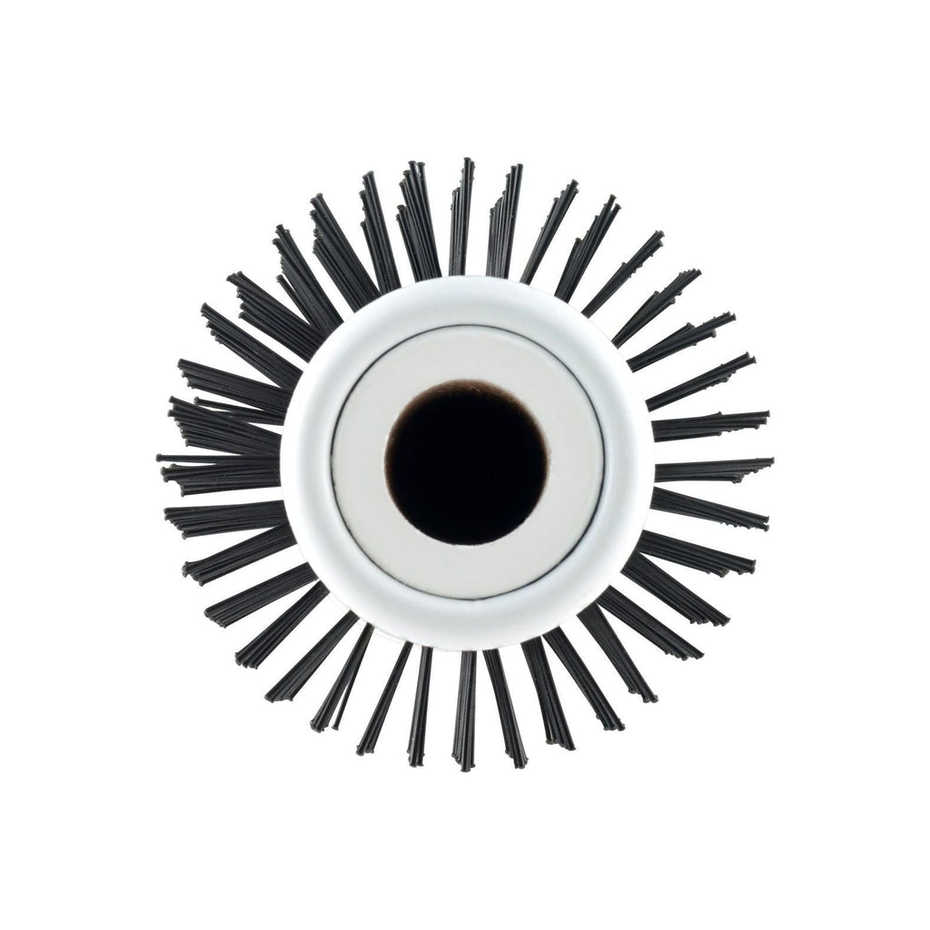 Solid Round Barrel Nylon Bristle  Hair Brush