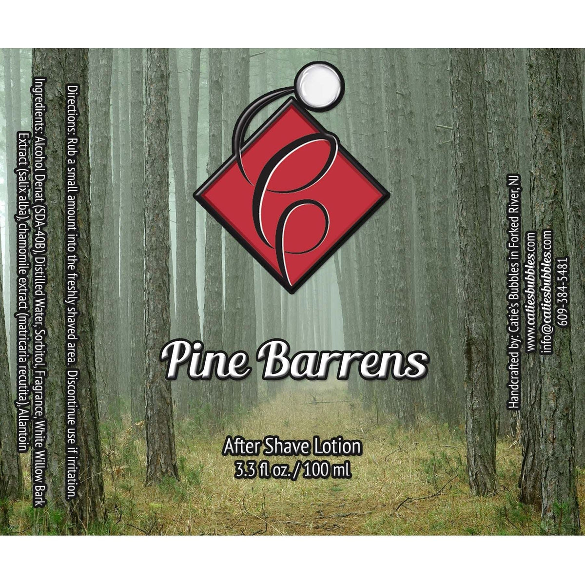 Catie's Bubbles Pine Barrens Shaving Collection