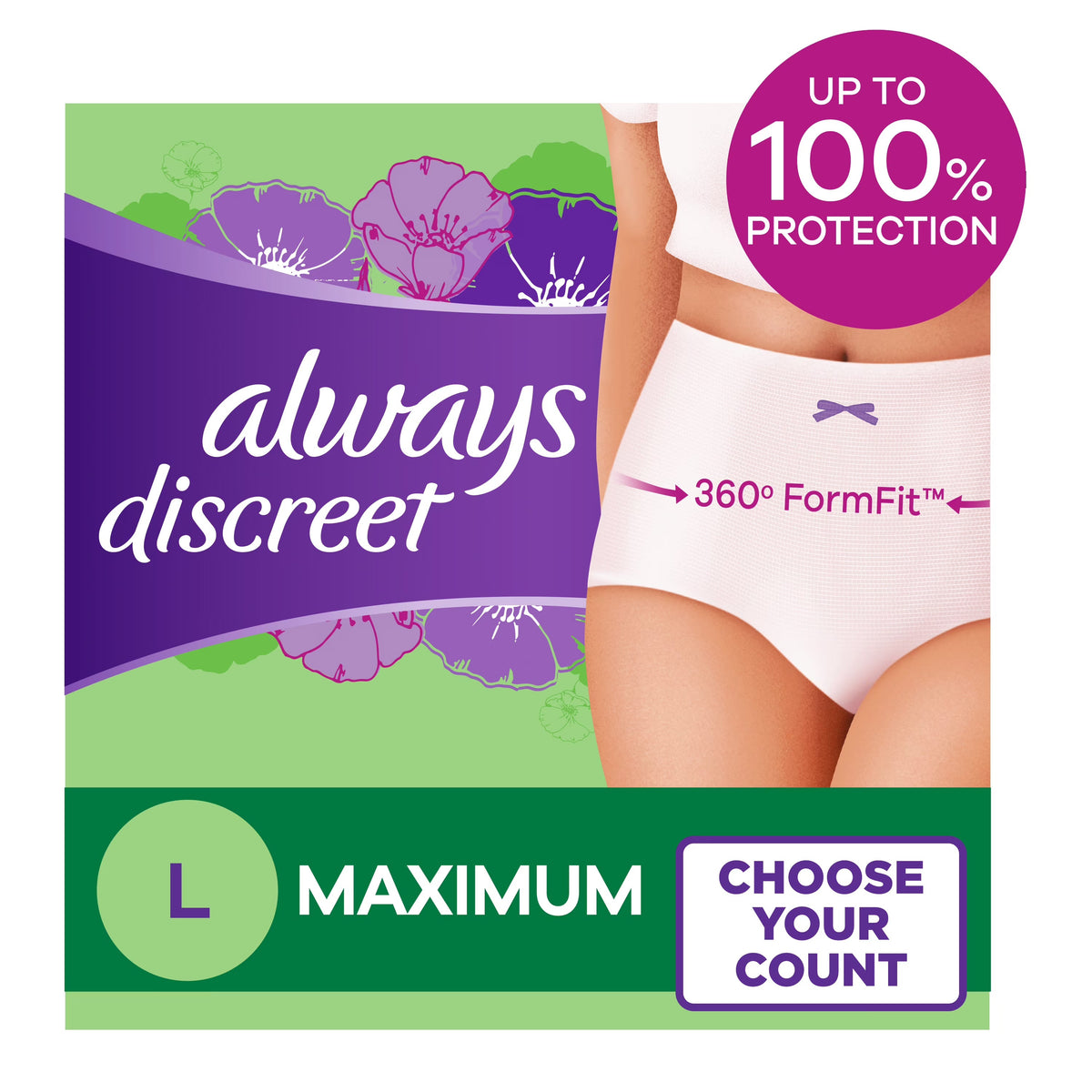 ALWAYS DISCREET BF 2X28 MAX L