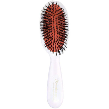 Classic Signature White Paddle Boar Bristle Hair Brush