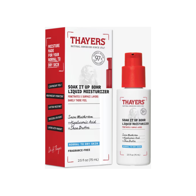 Thayers Soak It Up 80HR Liquid Moisturizer 75ml