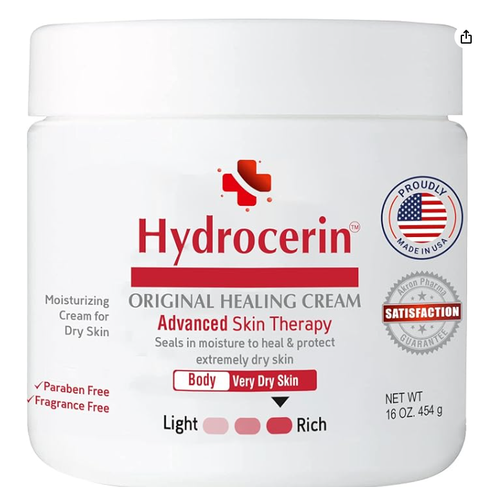 Eucerin Hydrocerin Original Therapeutic Cream: 16 oz Advanced Moisturizer for Extra Dry Skin