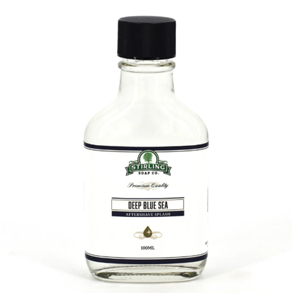 Stirling Soap Co. Deep Blue Sea Shaving Collection