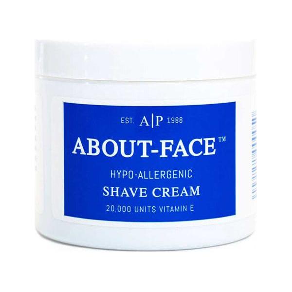About Face Hypo Allergenic Shave Cream 4.25 Oz